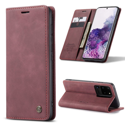 CaseMe Multifunctional Horizontal Flip Leather Case, with Card Slot & Holder & Wallet, For Galaxy S20, For Galaxy S20 Plus, For Galaxy S20 Ultra