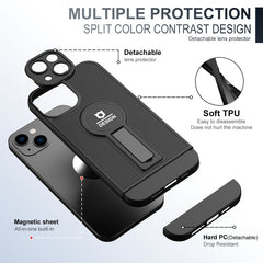 Small Tail Holder TPU+PC Phone Case, For iPhone 13, For iPhone 13 Pro, For iPhone 13 Pro Max, For iPhone 12, For iPhone 12 Pro, For iPhone 12 Pro Max