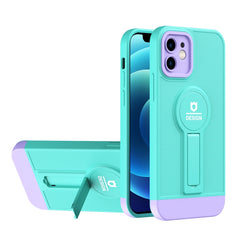 Small Tail Holder TPU+PC Phone Case, For iPhone 13, For iPhone 13 Pro, For iPhone 13 Pro Max, For iPhone 12, For iPhone 12 Pro, For iPhone 12 Pro Max