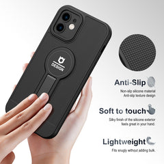 Small Tail Holder TPU+PC Phone Case, For iPhone 11, For iPhone 11 Pro, For iPhone 11 Pro Max