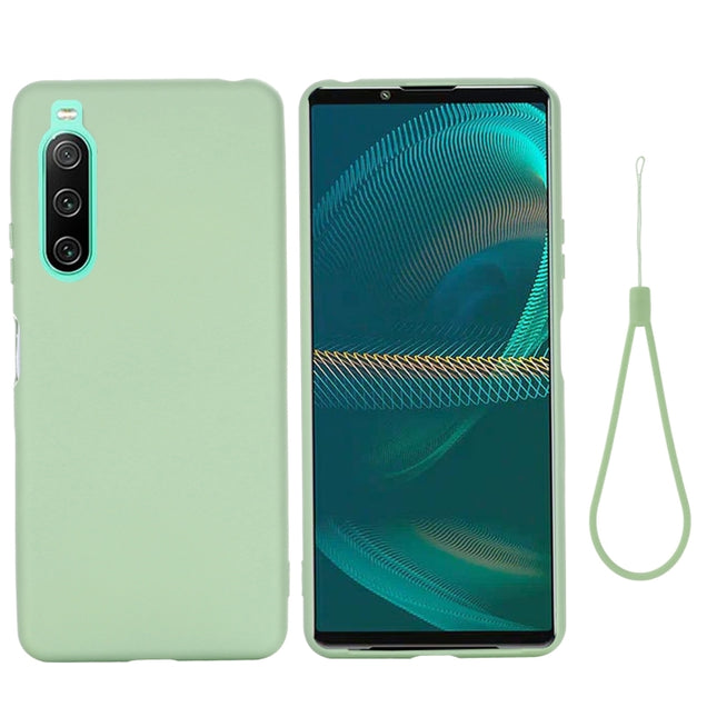 Pure Color Liquid Silicone Shockproof Phone Case, For Motorola Edge 30 Pro / Edge+ 2022, For Sony Xperia 10 IV, For Motorola Edge 30, For Motorola Moto G52 4G/G82