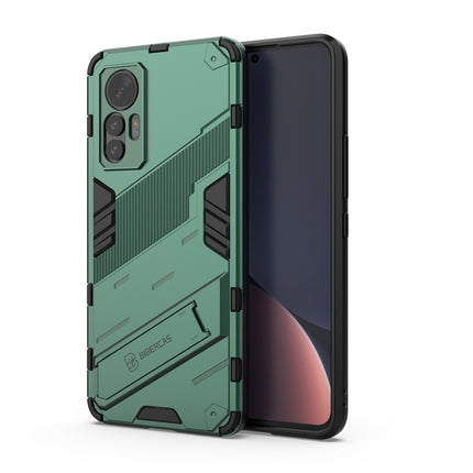Punk Armor PC + TPU Phone Case with Holder, For Xiaomi 12 Lite
