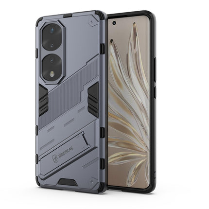 Punk Armor 2 in 1 PC + TPU Shockproof Case with Invisible Holder, For Honor 70, For Honor 70 Pro