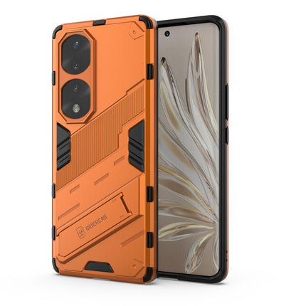 Punk Armor 2 in 1 PC + TPU Shockproof Case with Invisible Holder, For Honor 70, For Honor 70 Pro