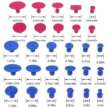 D6 29 in 1 Car Paintless Dent Dings Repair Lifter Tools Kit, D6 29 in 1