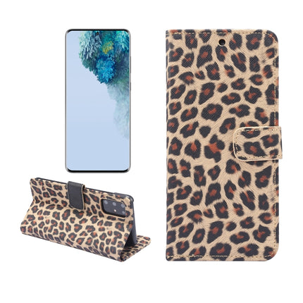 Leopard Pattern Horizontal Flip Leather Case with Holder & Card Slots, For Galaxy S20+, For Galaxy S20, For Galaxy S20 Ultra