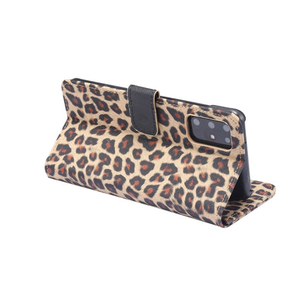 Leopard Pattern Horizontal Flip Leather Case with Holder & Card Slots, For Galaxy S20+, For Galaxy S20, For Galaxy S20 Ultra