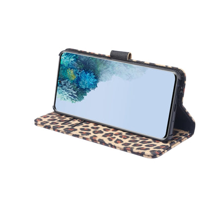 Leopard Pattern Horizontal Flip Leather Case with Holder & Card Slots, For Galaxy S20+, For Galaxy S20, For Galaxy S20 Ultra