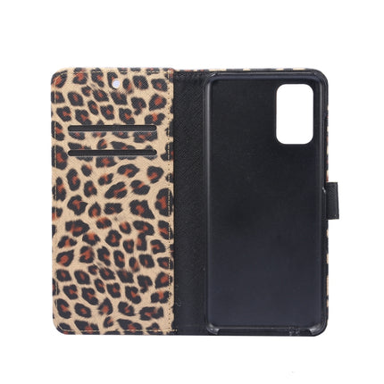 Leopard Pattern Horizontal Flip Leather Case with Holder & Card Slots, For Galaxy S20+, For Galaxy S20, For Galaxy S20 Ultra