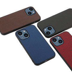 Carbon Fiber Texture Phone Case, For iPhone 14, For iPhone 14 Plus, For iPhone 14 Pro, For iPhone 14 Pro Max