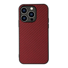 Carbon Fiber Texture Phone Case, For iPhone 14, For iPhone 14 Plus, For iPhone 14 Pro, For iPhone 14 Pro Max