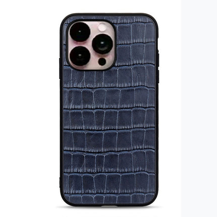 Handyhülle aus echtem Leder mit Krokodilstruktur, für iPhone 14, für iPhone 14 Plus, für iPhone 14 Pro, für iPhone 14 Pro Max