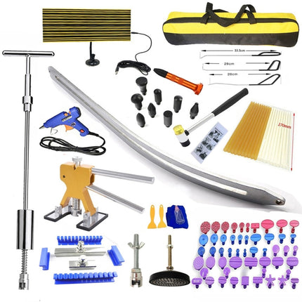 N4 107 in 1 Car Paintless Dent Removal Fender Damage Repair Puller Lifter, 107 in 1 EU Plug, 107 in 1 US Plug, 107 in 1 UK Plug, 107 in 1 Cigarette Lighter Plug