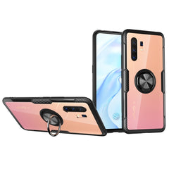 Shockproof Transparent TPU + Acrylic Protective Case with Ring Holder, For Samsung Galaxy A51, For Xiaomi CC9 Pro, For Xiaomi CC9, For Huawei Nova 6, For Huawei P40 Pro, For Vivo X30 Pro