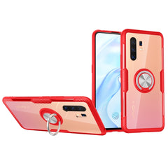 Shockproof Transparent TPU + Acrylic Protective Case with Ring Holder, For Samsung Galaxy A51, For Xiaomi CC9 Pro, For Xiaomi CC9, For Huawei Nova 6, For Huawei P40 Pro, For Vivo X30 Pro