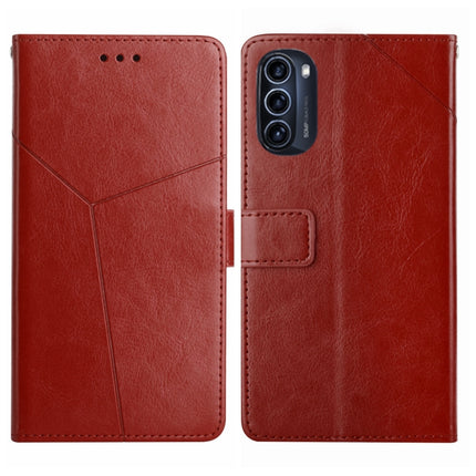 Y Stitching Horizontal Flip Leather Phone Case, For Motorola Moto G52J 5G, For Motorola Moto G71S, For OPPO Realme Narzo 50 4G, For OPPO Reno7 4G