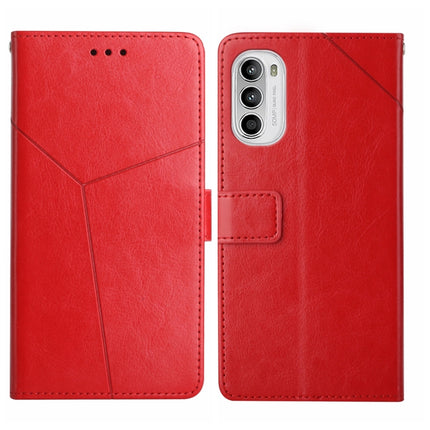 Y Stitching Horizontal Flip Leather Phone Case, For Motorola Moto G52J 5G, For Motorola Moto G71S, For OPPO Realme Narzo 50 4G, For OPPO Reno7 4G