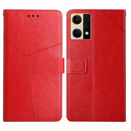 Y Stitching Horizontal Flip Leather Phone Case, For Motorola Moto G52J 5G, For Motorola Moto G71S, For OPPO Realme Narzo 50 4G, For OPPO Reno7 4G