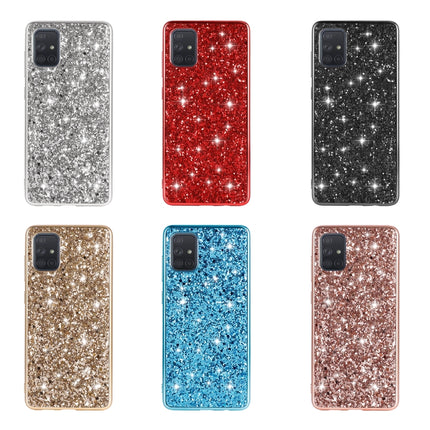 Plating Glittery Powder Shockproof TPU Protective Case, For Samsung Galaxy A51, For Samsung Galaxy A71, For Samsung Galaxy M30s, For Samsung Galaxy S20, For Samsung Galaxy S20+, For Samsung Galaxy S20 Ultra