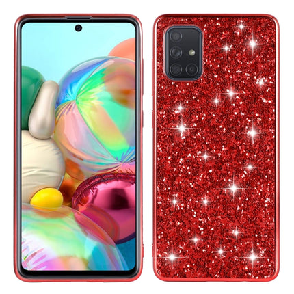 Plating Glittery Powder Shockproof TPU Protective Case, For Samsung Galaxy A51, For Samsung Galaxy A71, For Samsung Galaxy M30s, For Samsung Galaxy S20, For Samsung Galaxy S20+, For Samsung Galaxy S20 Ultra