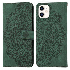 Flip-Hülle aus Leder mit Mandala-Prägung, für iPhone 12 Pro Max, für iPhone 11, für iPhone 11 Pro, für iPhone 11 Pro Max, für iPhone X/XS, für iPhone XR