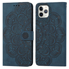 Flip-Hülle aus Leder mit Mandala-Prägung, für iPhone 12 Pro Max, für iPhone 11, für iPhone 11 Pro, für iPhone 11 Pro Max, für iPhone X/XS, für iPhone XR