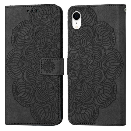 Flip-Leder-Handyhülle mit Mandala-Prägung, für iPhone XS Max, für iPhone SE 2022/2020/8/7, für iPhone 7 Plus/8 Plus