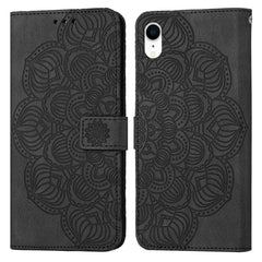 Flip-Hülle aus Leder mit Mandala-Prägung, für iPhone 12 Pro Max, für iPhone 11, für iPhone 11 Pro, für iPhone 11 Pro Max, für iPhone X/XS, für iPhone XR