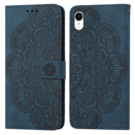 Flip-Leder-Handyhülle mit Mandala-Prägung, für iPhone XS Max, für iPhone SE 2022/2020/8/7, für iPhone 7 Plus/8 Plus