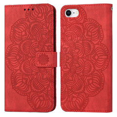 Mandala Embossed Flip Leather Phone Case, For iPhone XS Max, For iPhone SE 2022 / 2020 / 8 / 7, For iPhone 7 Plus / 8 Plus