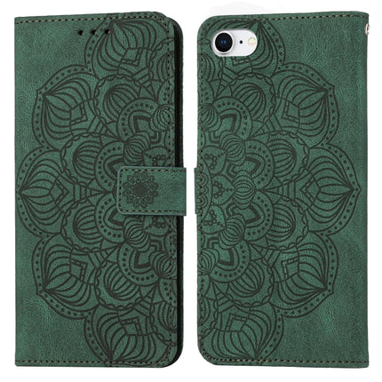Mandala Embossed Flip Leather Phone Case, For iPhone XS Max, For iPhone SE 2022 / 2020 / 8 / 7, For iPhone 7 Plus / 8 Plus