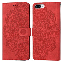 Mandala Embossed Flip Leather Phone Case, For iPhone XS Max, For iPhone SE 2022 / 2020 / 8 / 7, For iPhone 7 Plus / 8 Plus