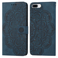 Mandala Embossed Flip Leather Phone Case, For iPhone XS Max, For iPhone SE 2022 / 2020 / 8 / 7, For iPhone 7 Plus / 8 Plus