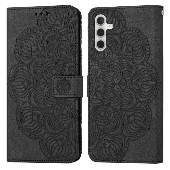 Mandala Embossed Flip Leather Phone Case, For Samsung Galaxy A13 5G, For Samsung Galaxy A20 / A30, For Samsung Galaxy A20e, For Samsung Galaxy A21s