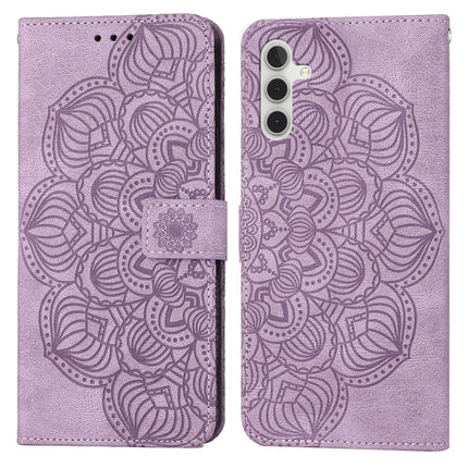 Mandala Embossed Flip Leather Phone Case, For Samsung Galaxy A13 5G, For Samsung Galaxy A20 / A30, For Samsung Galaxy A20e, For Samsung Galaxy A21s