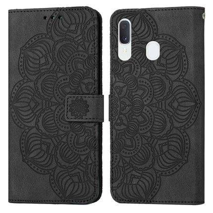Mandala Embossed Flip Leather Phone Case, For Samsung Galaxy A13 5G, For Samsung Galaxy A20 / A30, For Samsung Galaxy A20e, For Samsung Galaxy A21s