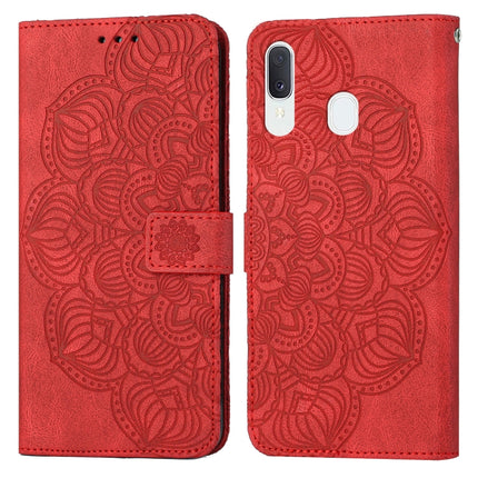 Mandala Embossed Flip Leather Phone Case, For Samsung Galaxy A13 5G, For Samsung Galaxy A20 / A30, For Samsung Galaxy A20e, For Samsung Galaxy A21s