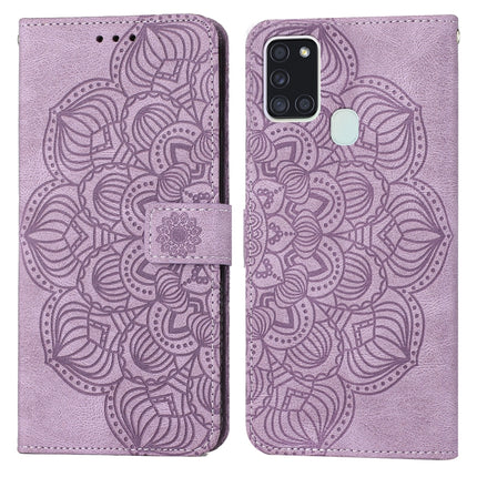 Mandala Embossed Flip Leather Phone Case, For Samsung Galaxy A13 5G, For Samsung Galaxy A20 / A30, For Samsung Galaxy A20e, For Samsung Galaxy A21s