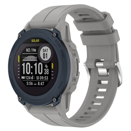 For Garmin Descent G1 / Forerunner 745/945/935 / Approach S62 Solid Color Silicone Watch Band
