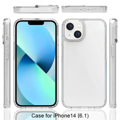 Funda de teléfono de TPU + acrílico a prueba de golpes y arañazos, para iPhone 14, para iPhone 14 Plus, para iPhone 14 Pro, para iPhone 14 Pro Max