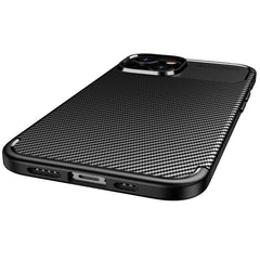 Carbon Fiber Texture TPU Phone Case, For iPhone 14 Pro, For iPhone 14 Pro Max, For iPhone 14, For iPhone 14 Plus