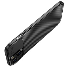 Carbon Fiber Texture TPU Phone Case, For iPhone 14 Pro, For iPhone 14 Pro Max, For iPhone 14, For iPhone 14 Plus