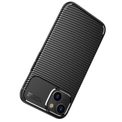 Carbon Fiber Texture TPU Phone Case, For iPhone 14 Pro, For iPhone 14 Pro Max, For iPhone 14, For iPhone 14 Plus