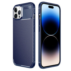 Carbon Fiber Texture TPU Phone Case, For iPhone 14 Pro, For iPhone 14 Pro Max, For iPhone 14, For iPhone 14 Plus