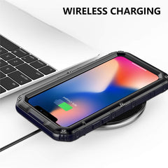 Dustproof Shockproof Waterproof Silicone + Metal Protective Case, For iPhone 11, For iPhone 11 Pro Max, For iPhone 11 Pro