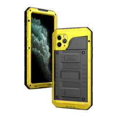 Dustproof Shockproof Waterproof Silicone + Metal Protective Case, For iPhone 11, For iPhone 11 Pro Max, For iPhone 11 Pro