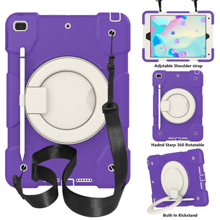 Silicone + PC Full Body Protection Tablet Case With Holder & Strap