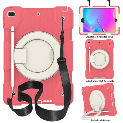 Silicone + PC Full Body Protection Tablet Case With Holder & Strap