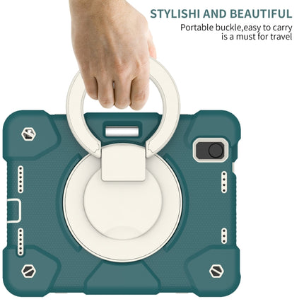 Funda protectora de cuerpo completo de silicona + PC para tableta con soporte y correa, para iPad mini 2021, para iPad mini 4 2015/mini 2019