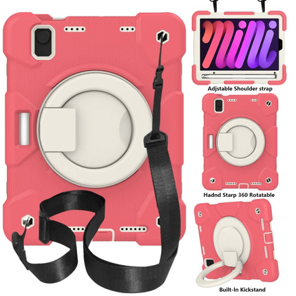 Funda protectora de cuerpo completo de silicona + PC para tableta con soporte y correa, para iPad mini 2021, para iPad mini 4 2015/mini 2019